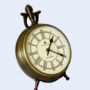 Antikcart 11 Inch Table Clock Vintage Decor