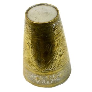 Antikcart Antique Artwork Brass Nazhi Glass down small