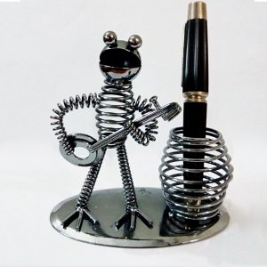 Antikcart Handcrafted Funny Frogy Pen Stand