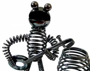 Antikcart Handcrafted Funny Frogy Pen Stand