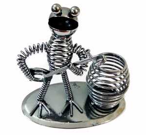 Antikcart Handcrafted Funny Frogy Pen Stand