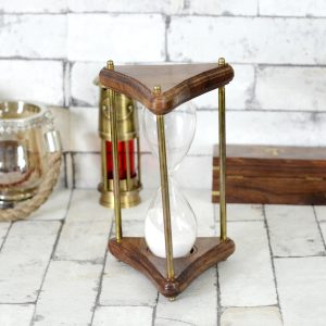 Antikcart 10 Inches Sand Timer - 30 Minutes Table Decor Collectible