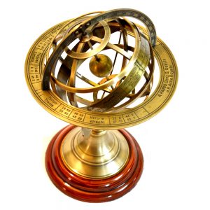 Brass Armillary Sphere - Antikcart Brass Metal 11 inches Antique Armillary Sphere