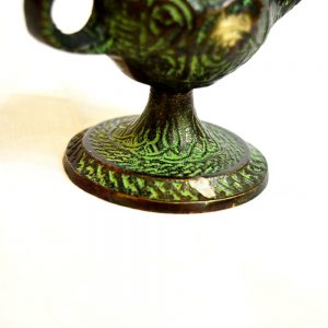 Antikcart Classic Antique Finish Chirag Lamp Bottom
