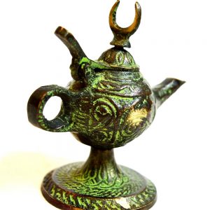 Antikcart Classic Antique Finish Chirag Lamp close