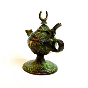 Antikcart Classic Antique Finish Chirag Lamp close