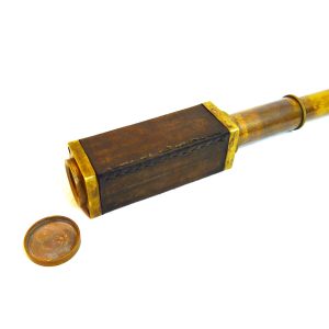 Antikcart German Lens 1930 Leather Antique Telescope lens 1200