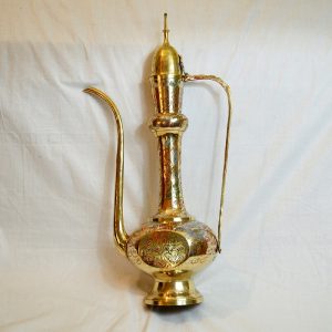 Antikcart Handcrafted Brass Koftagiri Mugali Dallah