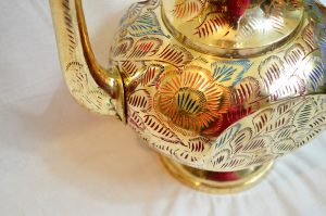 Antikcart Handcrafted Brass Mugali Dallah