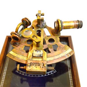Antikcart Nautical Antique United Marine Navigator Tool close