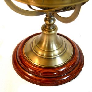 Antikcart Vintage 4 Inches Brass Armillary Sphere base