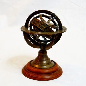 Antikcart Vintage 4 inches Brass Armillary Sphere
