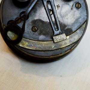 Antikcart Vintage Antique Brass Sextant Navigator Tool scale VIEW
