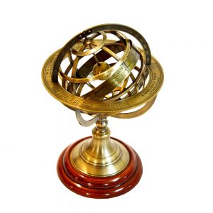 Antikcart Brass Metal 11″ Antique Armillary Sphere