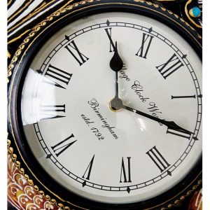 Antikcart Elegant Multicolor Wooden Peacock Clocks