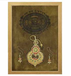 Antikcart Ethnic Ornament Painting -Stamp Paper Collection by Antikcart