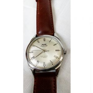 Antikcart HMT Jubilee White Dial Wrist Watch by Antikcart