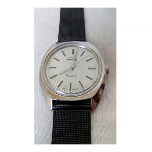 HMT Wrist Watch Antikcart HMT Kohinoor Black Mesh Band Wrist Watch by Antikcart