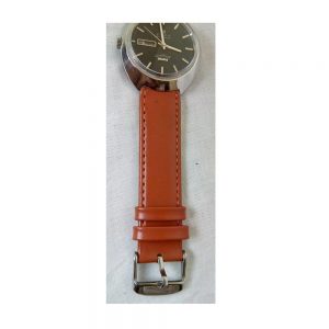 Antikcart HMT Rajat Brown Leather Strap Wrist Watch by Antikcart watch