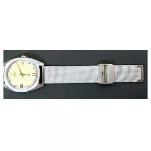 Antikcart HMT Vijay Stainless Steel Band Wrist Watch dial