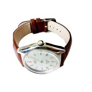 Antikcart HMT Vikas Leather Strap Wrist Watch Collection by Antikcart dial
