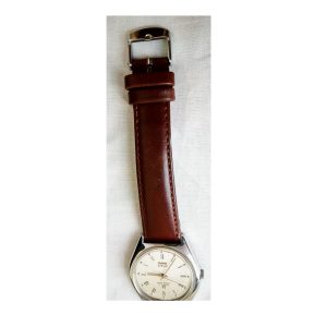 Antikcart HMT Vikas Leather Strap Wrist Watch Collection by Antikcart dial