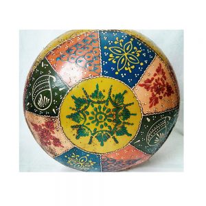 Antikcart Multicolor Hand painted Iron Kudia close side