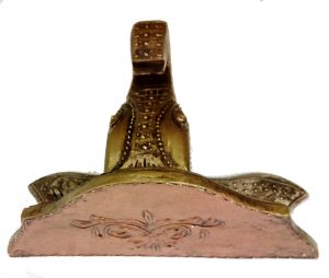 Antikcart Rajasthan Handcrafted Multicolor Elephant Head Wall Stand main pic