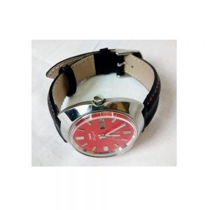 Antikcart Red Dial HMT Rajat Automatic Wrist Watch by Antikcart