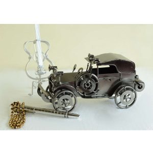 Retro Vintage Handicraft Metal Car Model - curios by Antikcart