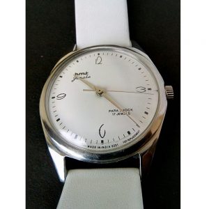 Antikcart Standard HMT Janatha White Strap White Dial Wrist Watch by Antikcart