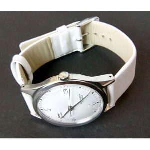 Antikcart Standard HMT Janatha White Strap White Dial Wrist Watch by Antikcart