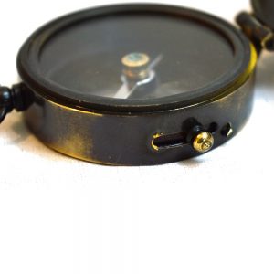 Antikcart Vintage London Royal Navy Brass Compass