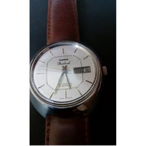 Antikcart White Dial HMT Kailash Automatic Wrist Watch by Antikcart watch