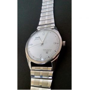 Antikcart White Dial Standard HMT Wrist Watch Collection by Antikcart watch