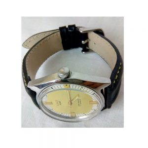 Antikcart Yellow Dial Stunning Look HMT Vijay Wrist Watch Collection by Antikcart