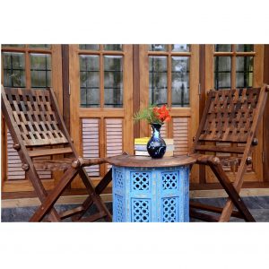 Arvi Sheesham wood Foldable Vintage Chairs by Antikcart MAIN