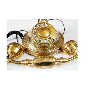 Brass Classic Retro Vintage telephone retro style decor from Antikcart
