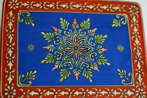 Chandramukhi Kundan Meenakari Work Ornament Box Set by Antikcart