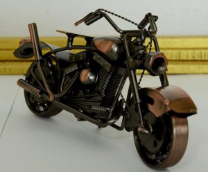 Copper Metal Handicraft Motor Bike Model by Antikcart main pic