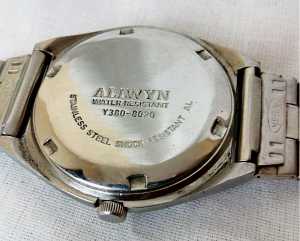 Dial Black Colour HMT Allwyn Stunning Wrist Watch by Antikcart