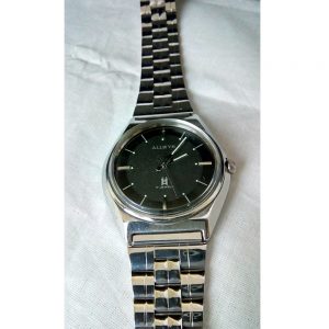 Dial Black Colour HMT Allwyn Stunning Wrist Watch by Antikcart