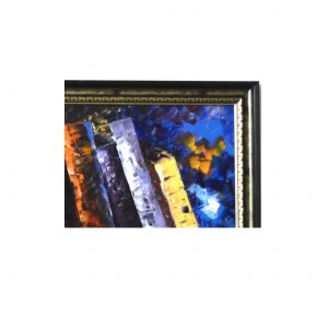 Dine Delighted Knife Palette Canvas oil Painting by Antikcart