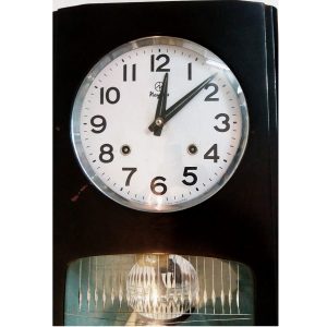 Antikcart Pendulum Wall Clock Nayak Classic Wall Clock with Pendulum