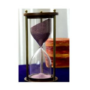 Antique Metal Brass Sand Hour glass Curios Collectibles Antikcart