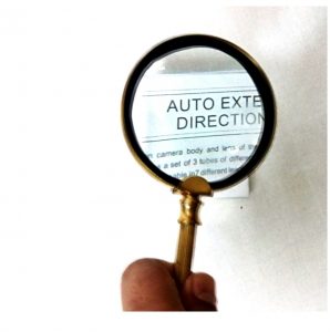 Passion Brass Vintage Nautical Magnifying Glass Antikcart