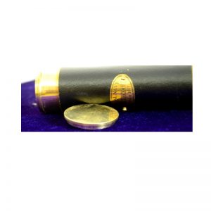 Passion Full Brass Black Leather Exterior Telescope by Antikcart 5