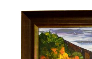 Reflections - Knife Art Oil Canvas Painting by Antikcart painting