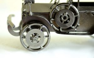 Retro Vintage Handicraft Metal Car Model - curios by Antikcart