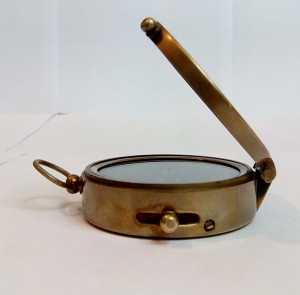 Special Antique Victorian Pocket Compass by Antikcart